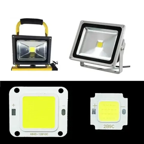 10W 20W 30W 50W 70W 100W LED COB Chip 27-36V Light Beads SMD Cold white Warm White 100LM/W DIY For LED Bulb Floodlight Spotlight