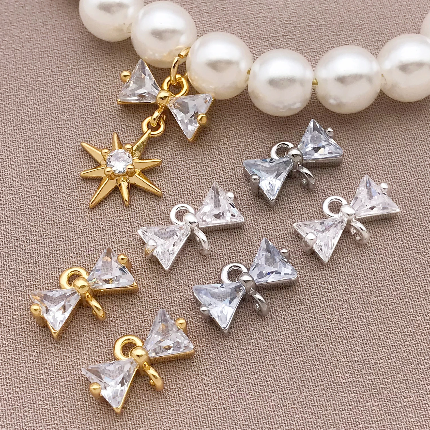 2/4/6pcs Wholesale 18k Gold Pl - đánh giá và giá Jewelry Making Supplies Wholesale