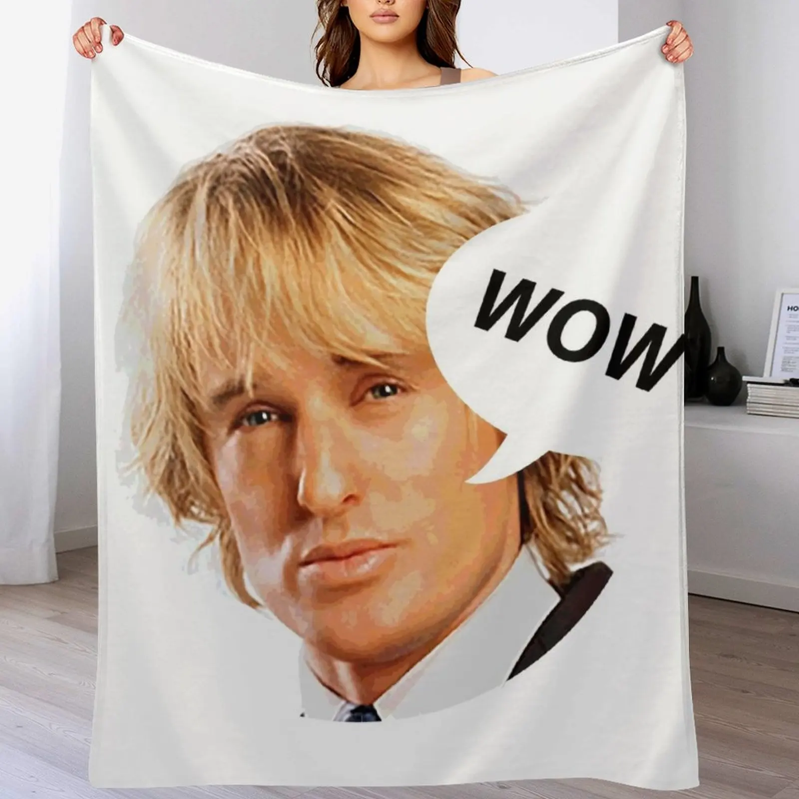 

WOWen Wilson 3 Throw Blanket cosplay anime Soft Big Bed covers Picnic Blankets