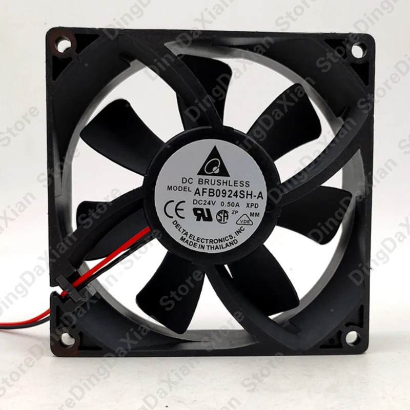 X 1PCS For DELTA AFB0924SH-A | 24V 0.50A | 9CM | Inverter Industrial Chassis Cooling Fan