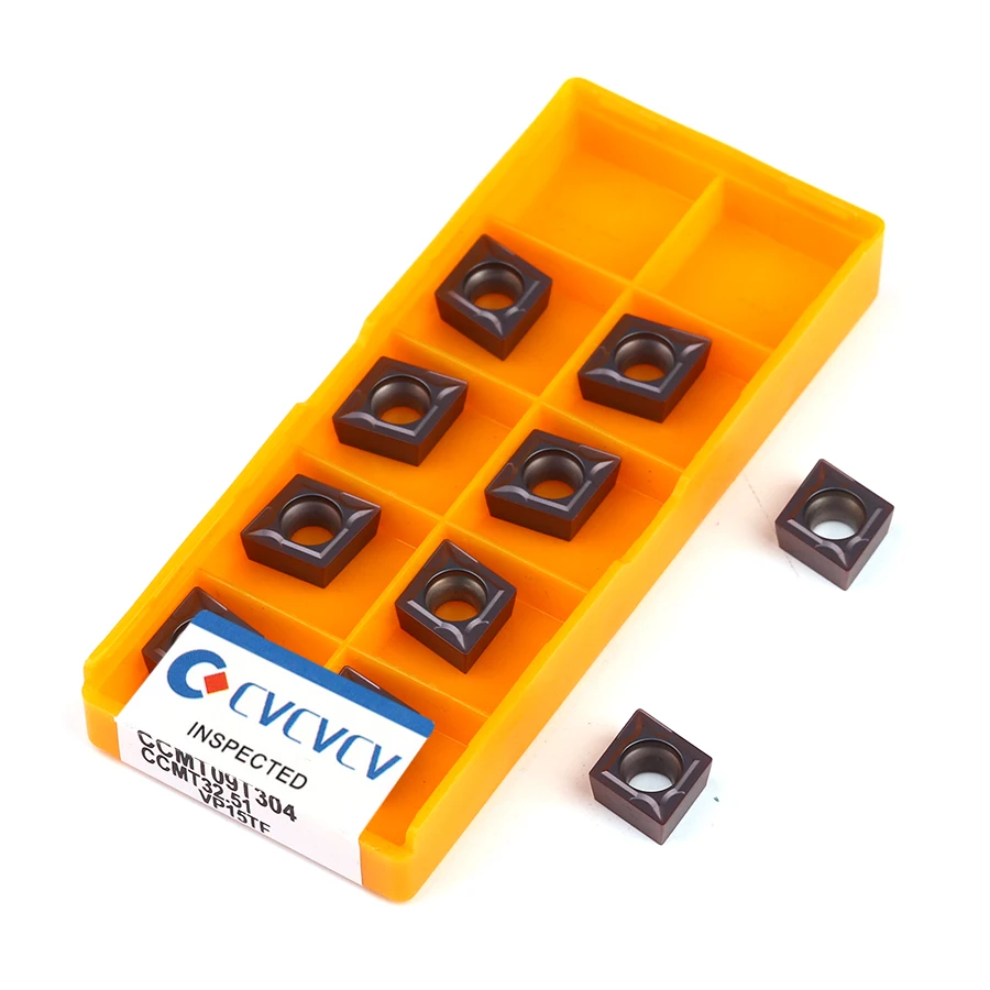 CCMT09T308 VP15TF CCMT09T308 UE6020 CCMT09T308 US735 كربيد تحول المخرطة باستخدام الحساب الآلي إدراج آلة أدوات معالجة مركز مخصصة