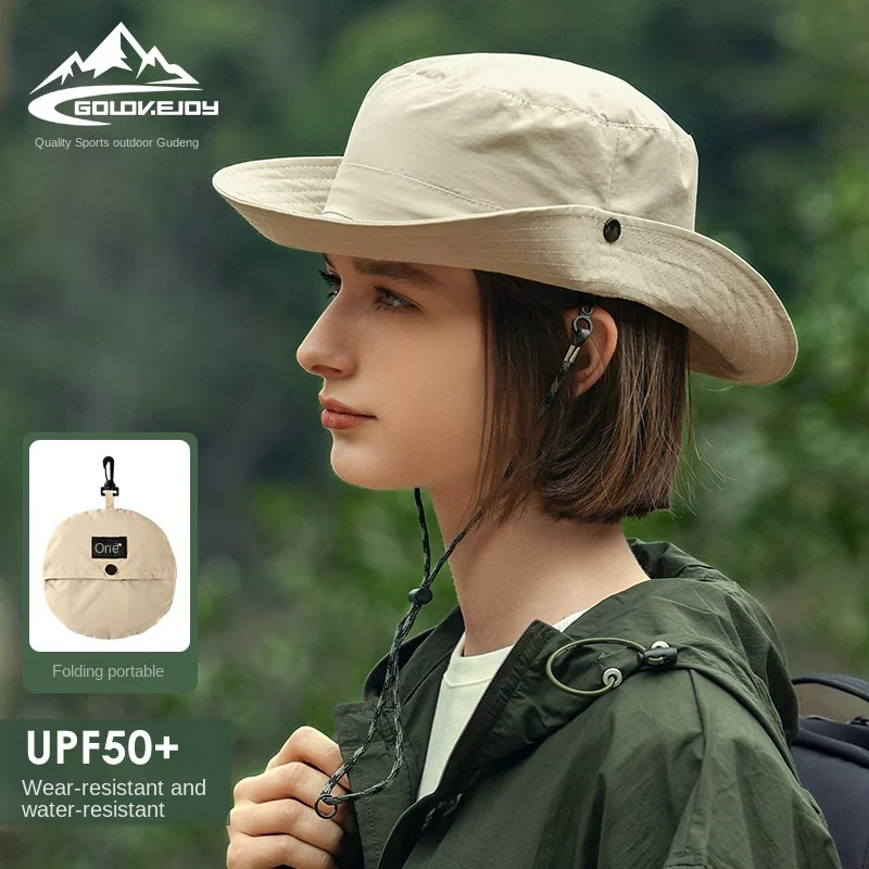 

Sombrero Fisherman Hat Spring Summer men's Outdoor Fishing Sunshade Anti-UV Sunscreen Hat Breathable Waterproof Big