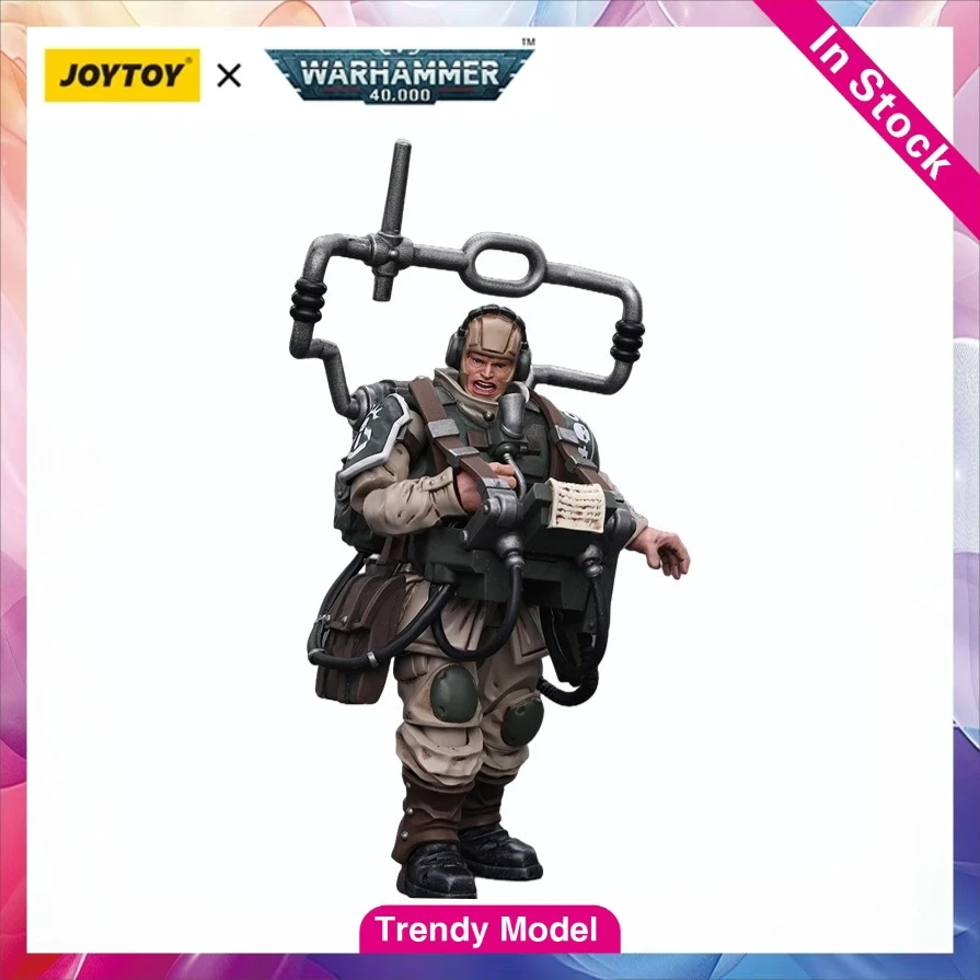 

В наличии JOYTOY Warhammer 40K Astra Militarum Cadian Command Squad 1/18 Коллекционная фигурка-модель, подарок, украшение