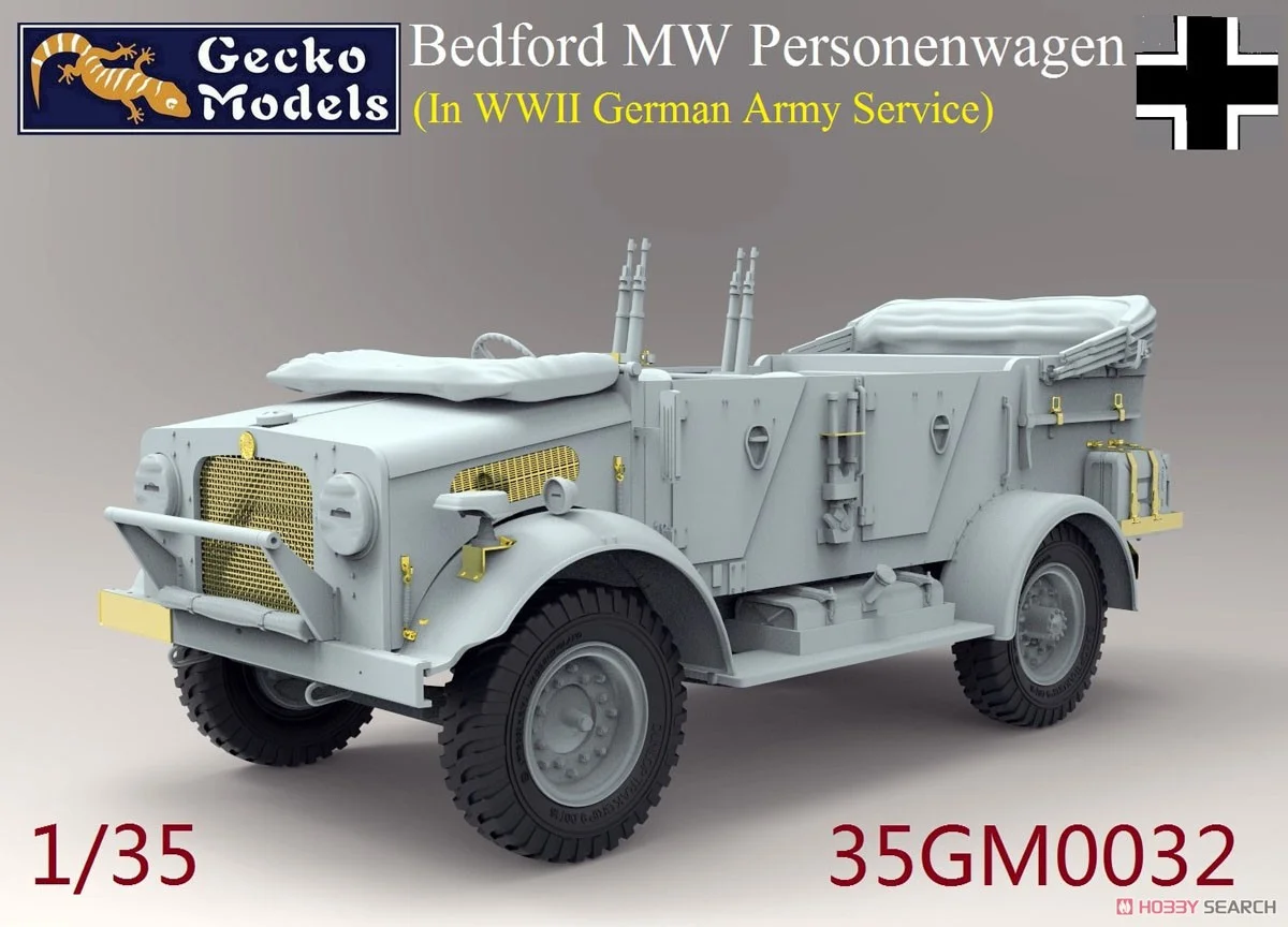 

Gecko model 1/35 35GM0032 Bedford, Germany 4*2 Wheeled Vehicle model building kits,for birthday toys, collectible gifts