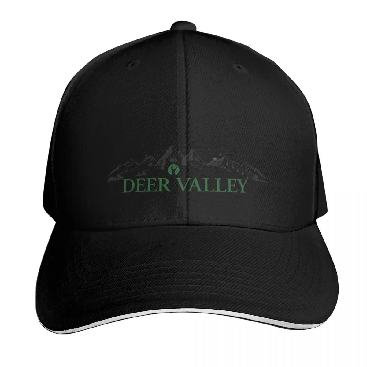 Deer Valley Resort Mountains Baseball Cap Low Profile Unstructured Unisex for Men Women Outdoor Golf Running Hiking