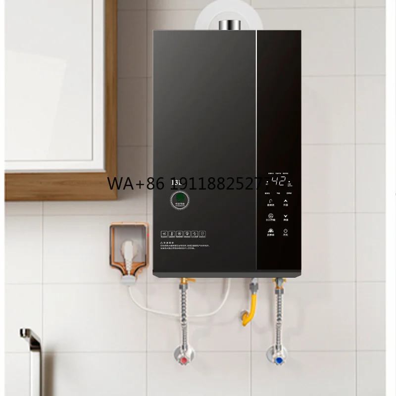 

High Quality LED Display 3.5 GPM Gas Water Heaters 13L 16L Tankless for Home RV & Outdoor NG/LPG Instant Gas Geyser