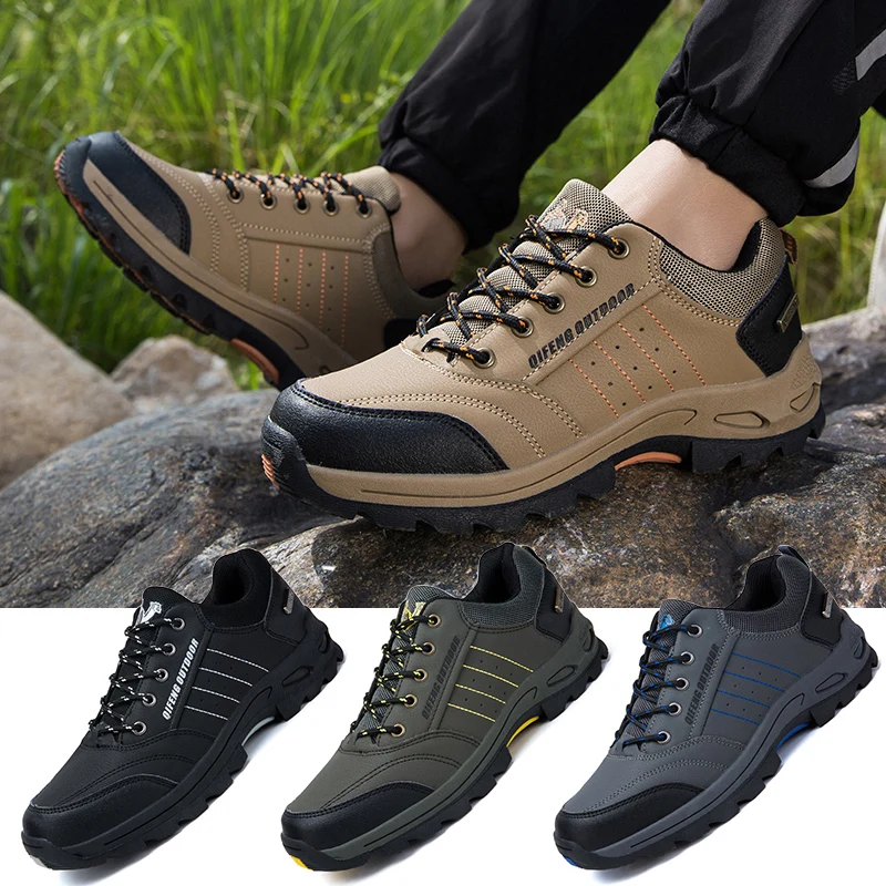 Chaussures de randonnée unisexe en velours pour homme et femme, baskets chaudes pour l'extérieur, Trekking, Camping, sport, bottes de neige, hiver