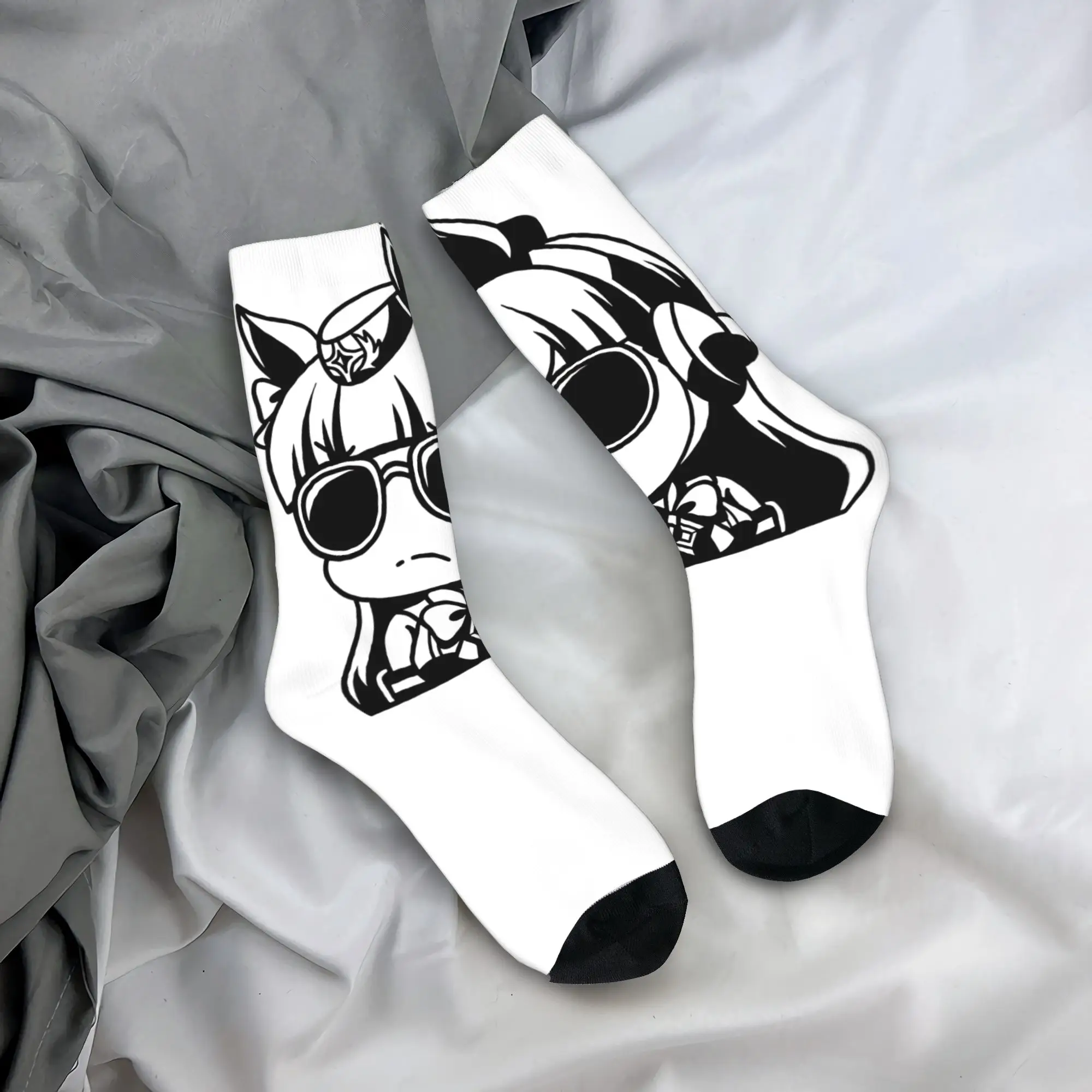 Uma Musume Socks جوارب عصرية للرجال جوارب رياضية خارجية ناعمة للخريف مطبوعة جوارب غير قابلة للانزلاق #1