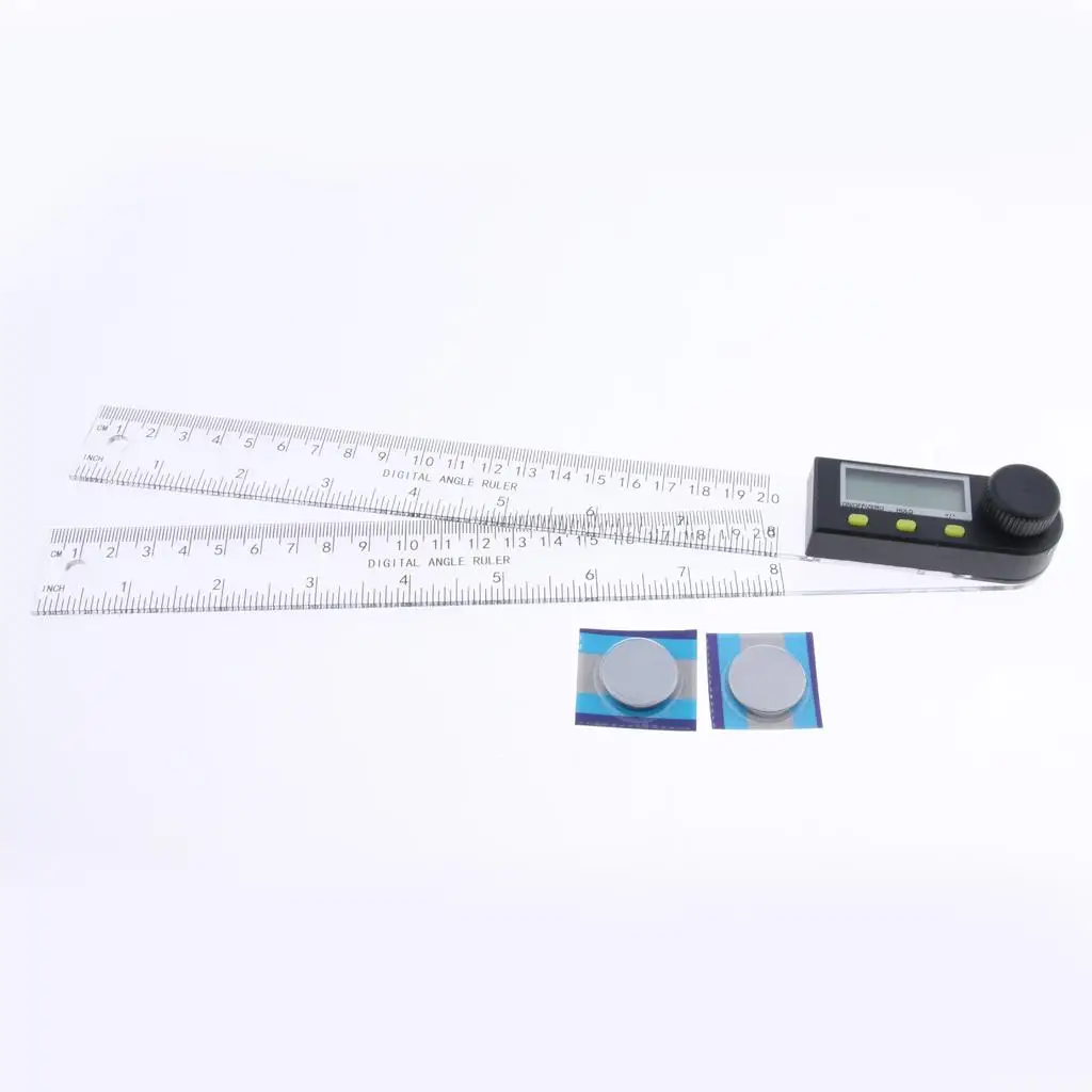 Digital Angle Ruler Plastic Body Electronic Goniometer Precision LCD Measuring Device for Renovation Project