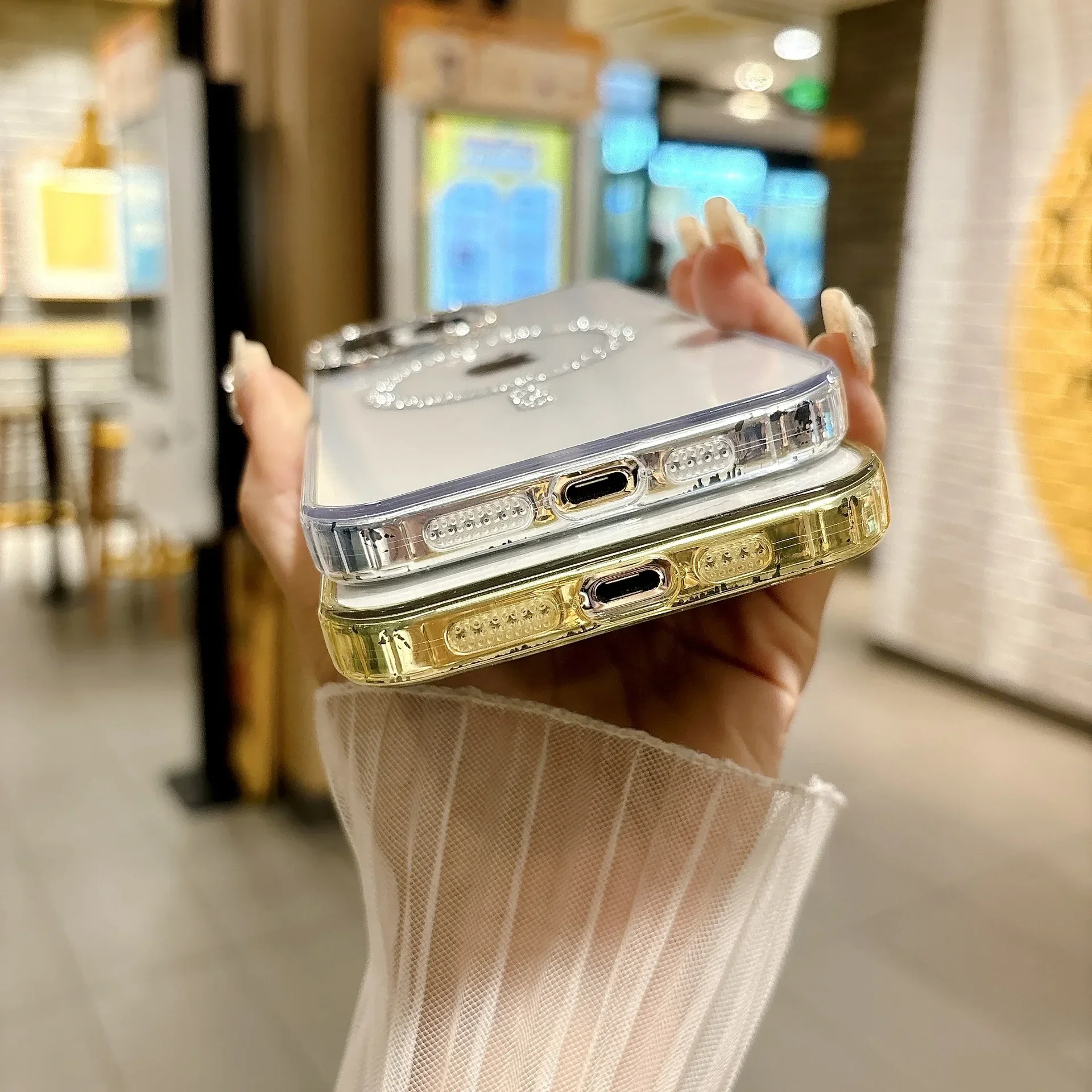 Diamond Camera Phone Case Cover for IPhone 11 12 13 14 15 16 Pro Max Shockproof Case for IPhone 16 Pro Max