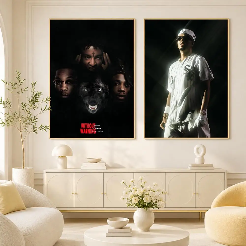 Rapper M-Metro Boomin Music Poster Room Home Decoration Interior Wall Art Printing Garage Posters Gift