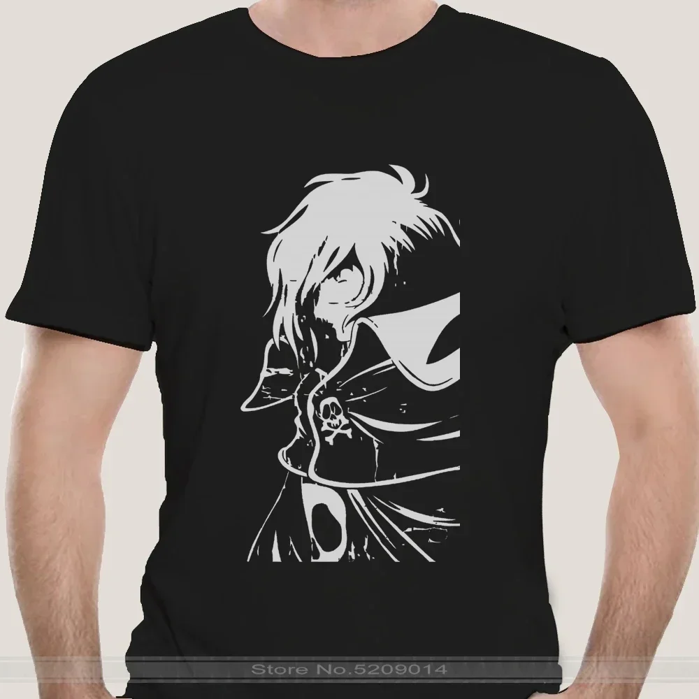 

fashion t-shirt men cotton brand teeshirt Men T Shirt Captain harlock special albator t-shirt tshirts