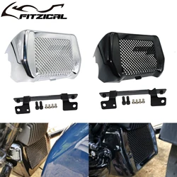 Motorcycle Oil Cooler Cover Kit With Bracket For Harley Touring Road Glide FLTRX Road King Street Glide Special FLHXS 2017-2022