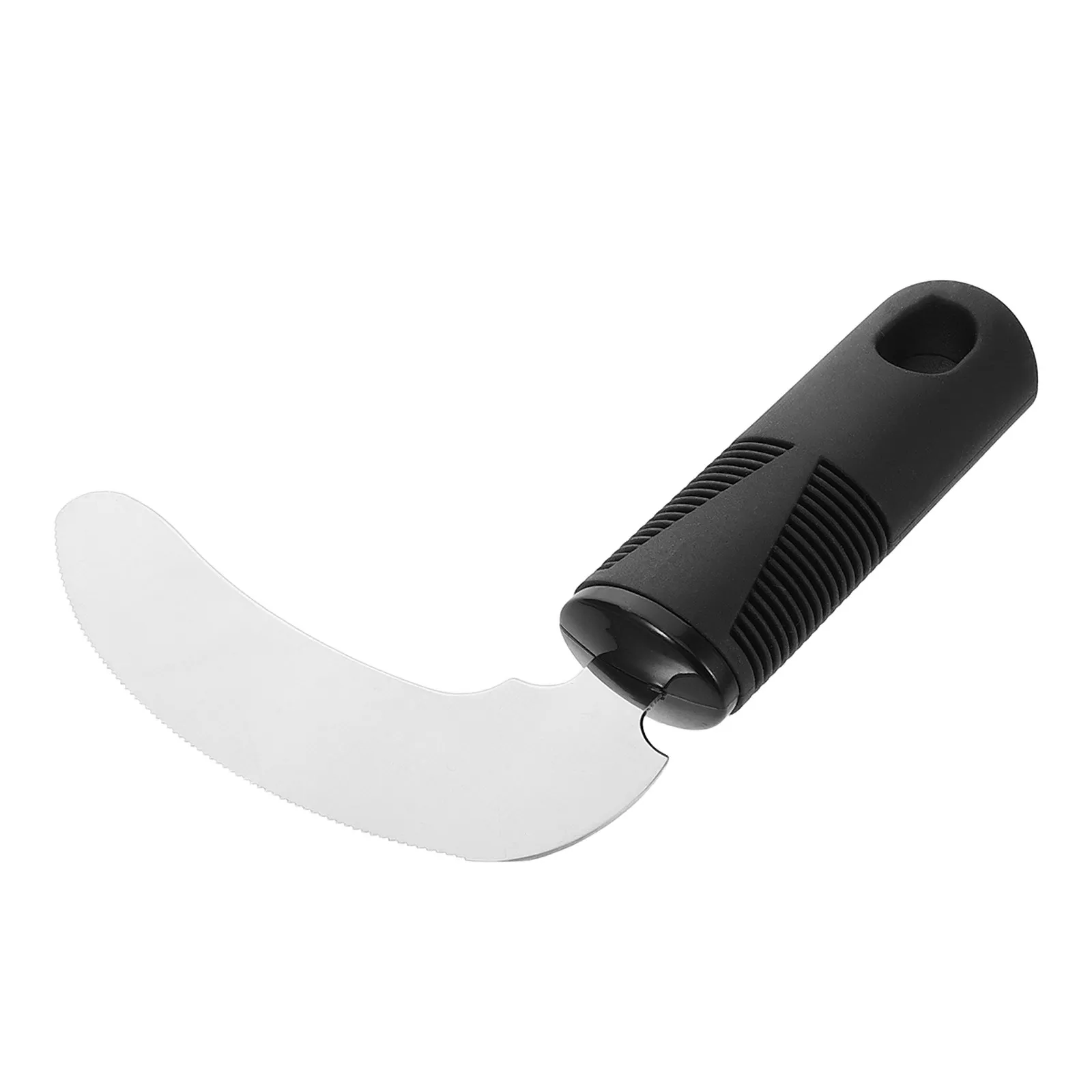 

Anti Shake Adaptive Eating Utensil Stainless Steel Senior Dining Aid for Hand Tremors Stroke Recovery Weak Grasp Cutter