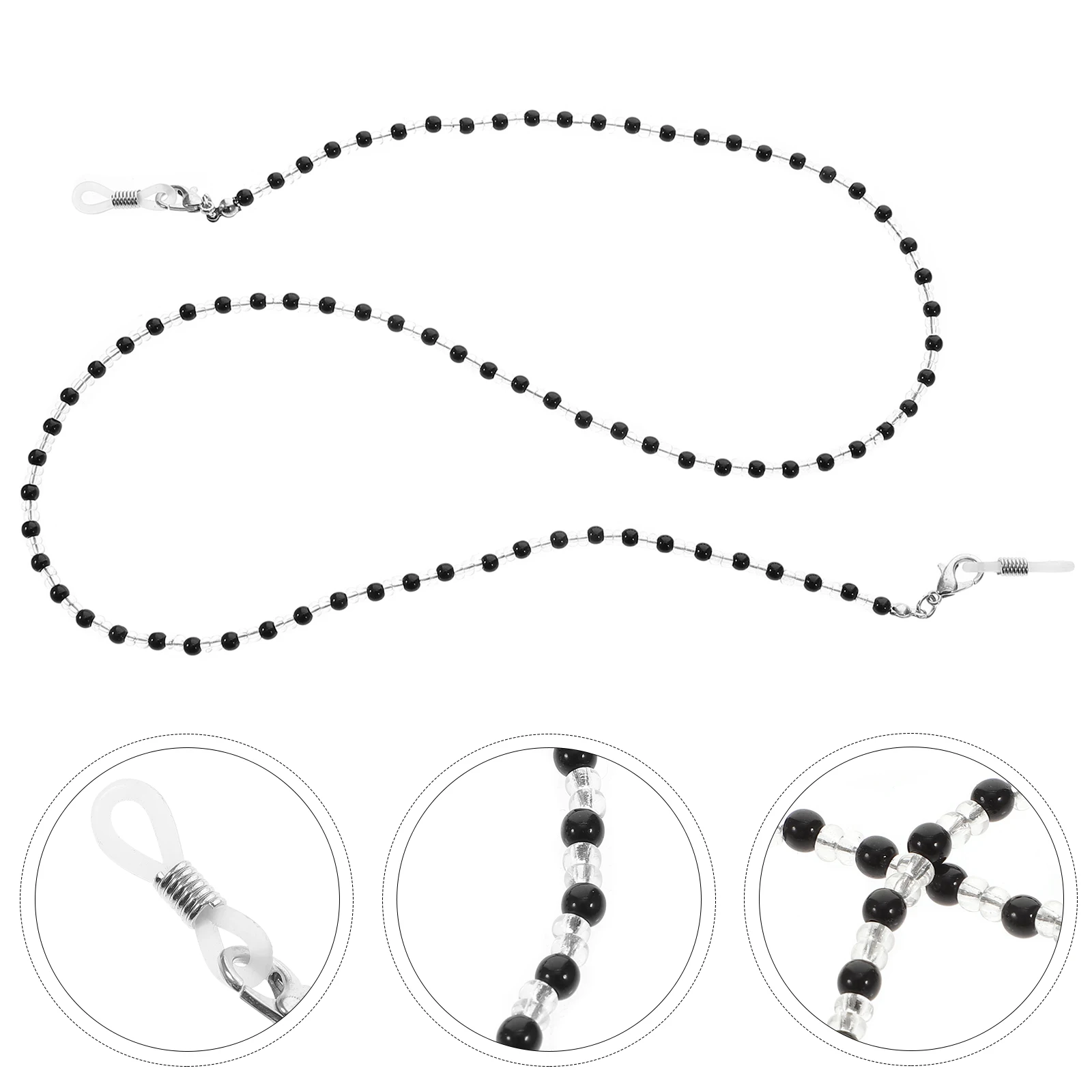 

Beads Mask Chain Glasses Lanyard Neck Strap Holder For Sunglasses Eyeglasses Anti Loss Fashion Eyewear Chains