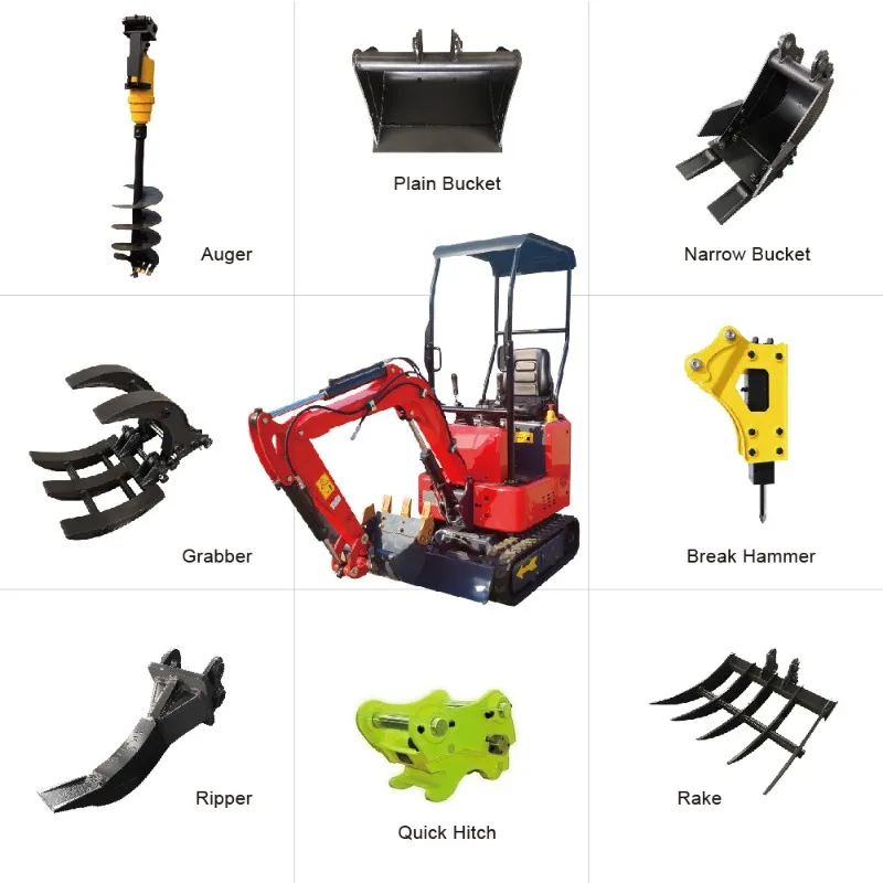 

New Stock Digging Machine Screening Bucket Multifunctional Farm Replacement Attachments Breaker Grab Fork Narrow Bucket