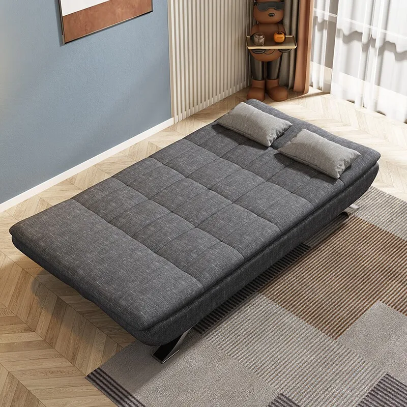 Foldable sofa bed Small apartment dual-purpose living room removable and washable fabric sofa folding bed Sitting and lying inte