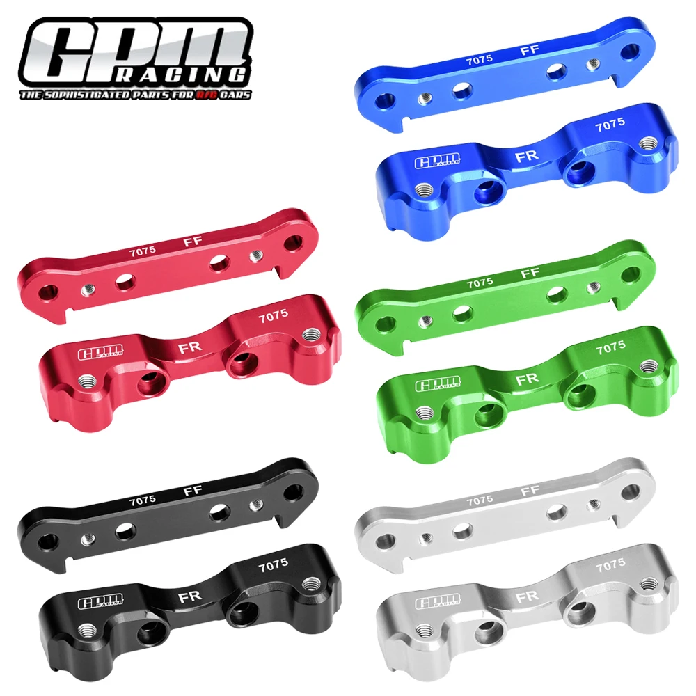 

GPM for ARRMA 1/5 KRATON OUTCAST EXB AVC V2 8S RC Car Upgrade Parts Metal Front Lower Suspension Arm Mount ARA330555 + ARA330556