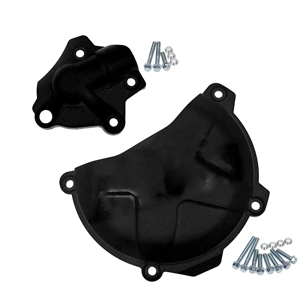 Clutch Cover Protection Cover Water Pump Cover Protector for KTM 250 350 SXF EXCF XCF XCFW FREERIDE 2011 2012 2013 2014-2016