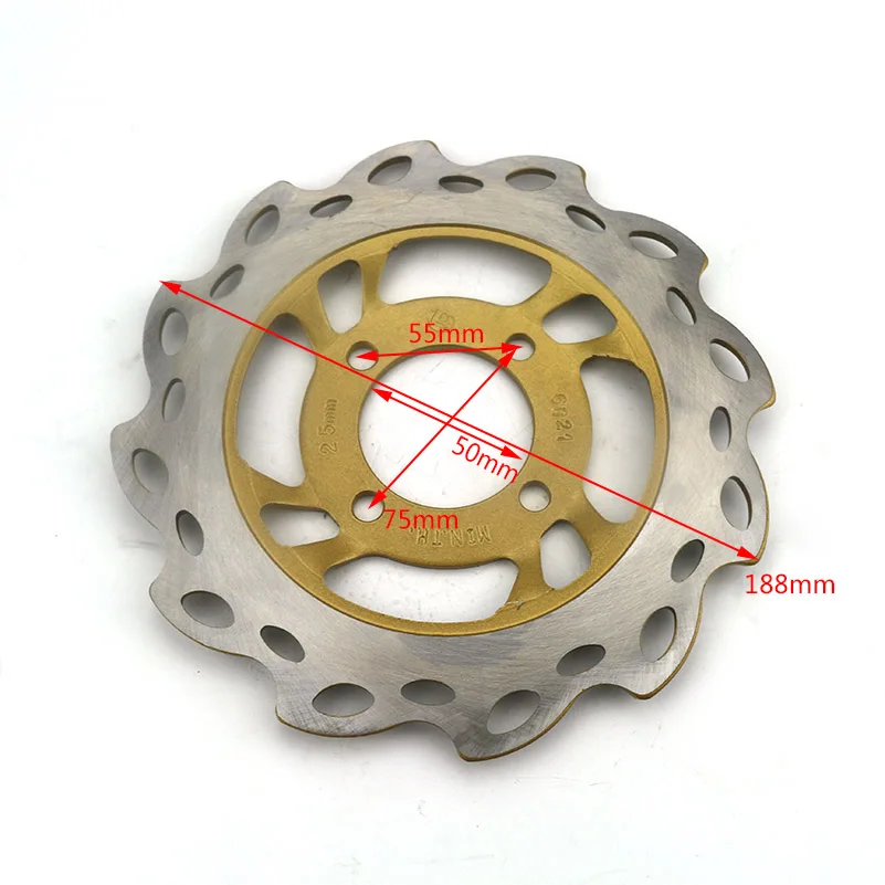 Accessori moto fuoristrada 110CC-125CC CRF50 Pinza freno anteriore posteriore Gruppo pompa superiore e inferiore