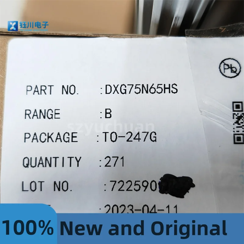 (2PCS) DXG75N65HS New original 75A/650V commonly used IGBT tube for welding machine TO-247 transistor