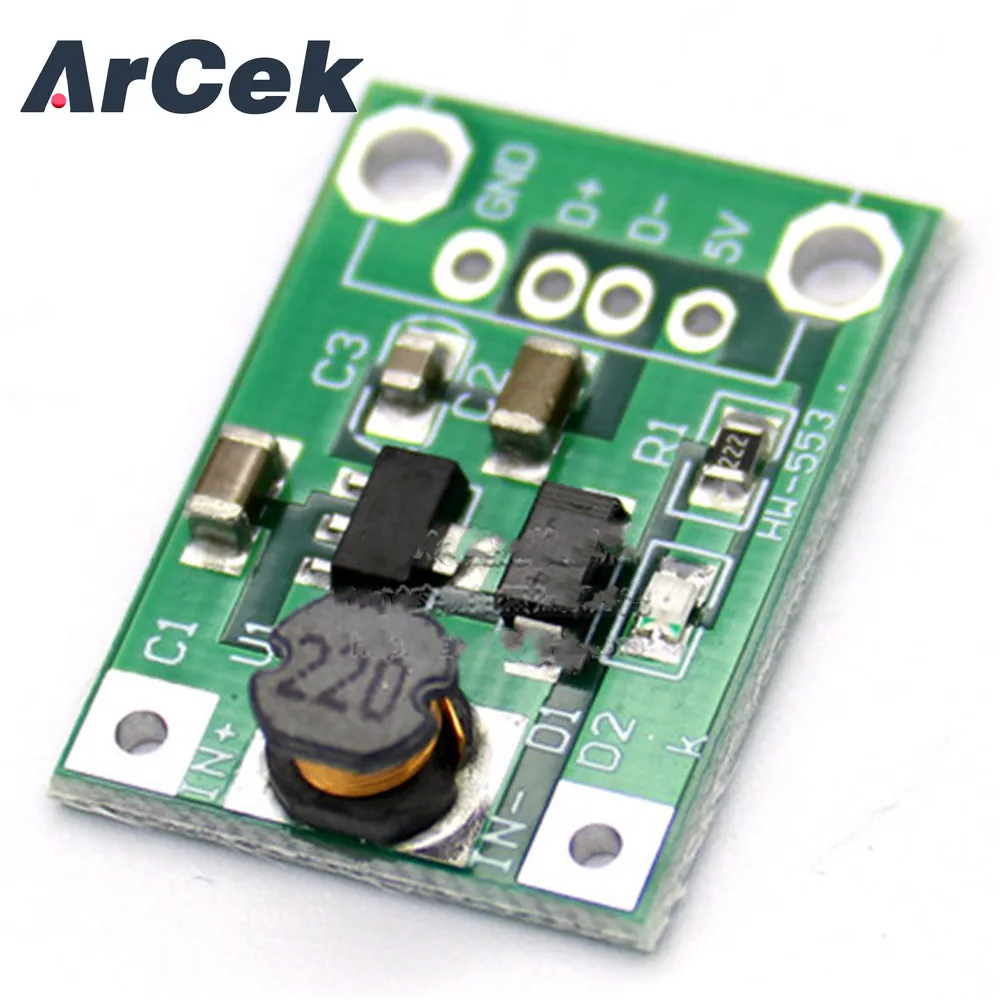 600mA DC-DC Mini Step Up Power Module 1-5V To 5V Step-up Boost Converter