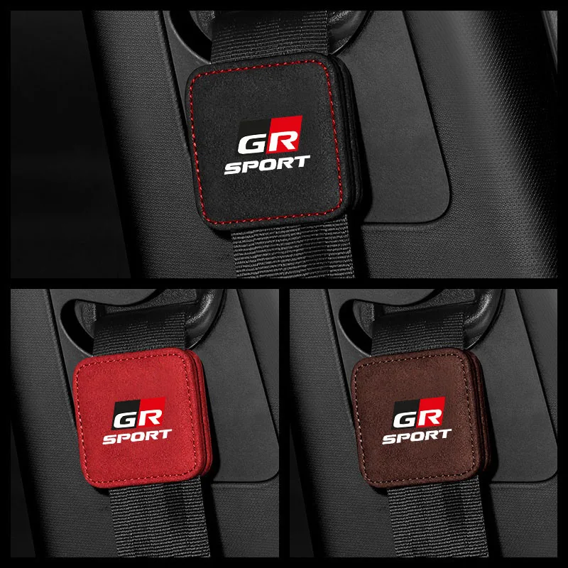 

1pc Car Seat Belt Clip Magnetic Safety Belt Fixed Limiter for Toyota GR Sport Gazoo Racing Supra Corolla Auris Camry Parts 86