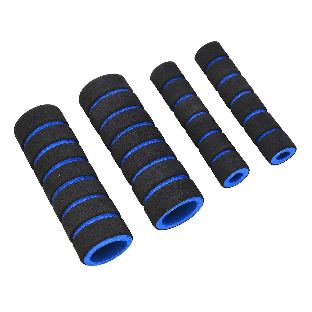 4pcs Motorcycle  Cycling Handle Bar Grip Brake Clutch Lever Soft Foam Cover Anti-Slip 4-Colors Motorcycle Bicycle Handle Grips