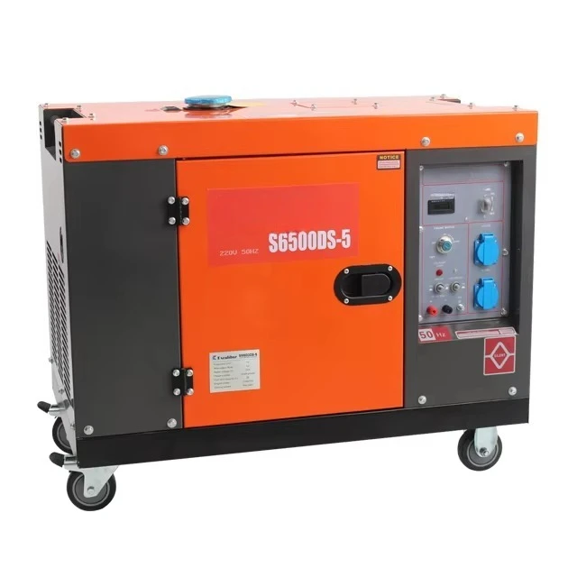 3kw 5 kw 5kva 5 Kva Japanese THREE PHASE PORTABLE SOUNDPROOF GENERATORS
