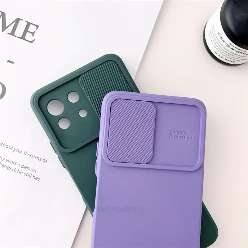 Sliding Camera Protection Case For Xiaomi Mi 11 Lite 4g 5g Ne 11t Pro Back Cover 11lite Mi11lite Mi11 11tpro Mi11i Mi11t