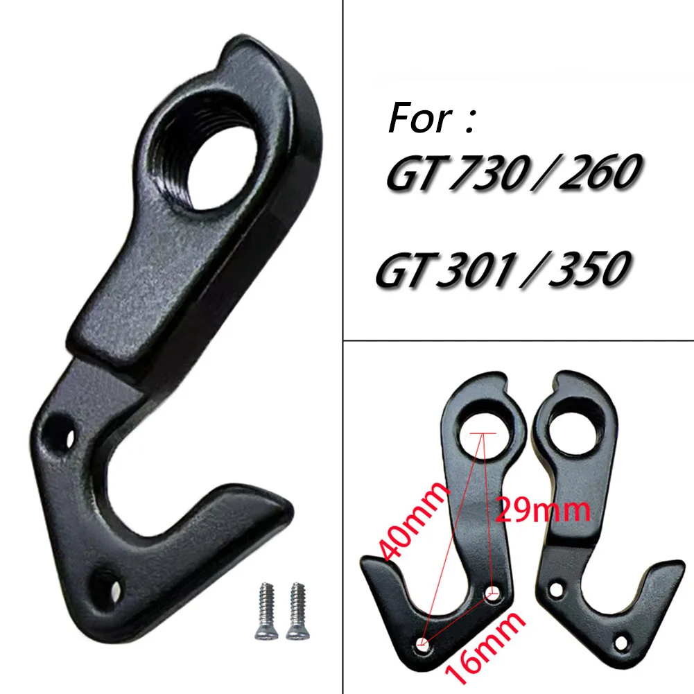 1pc Bike Rear Derailleur Hanger Dropout For GT Reborn Bicycle Tail Hook Aluminum Alloy Gear Mech Hanger Tail Hook Bicycle Parts