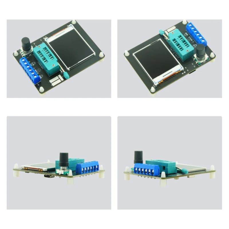 GM328A เครื่องทดสอบทรานซิสเตอร์มัลติมิเตอร์แบบดิจิตอลไฟฟ้า Capacitance Meter Diode Triode Resistor Tester รุ่นรัสเซีย