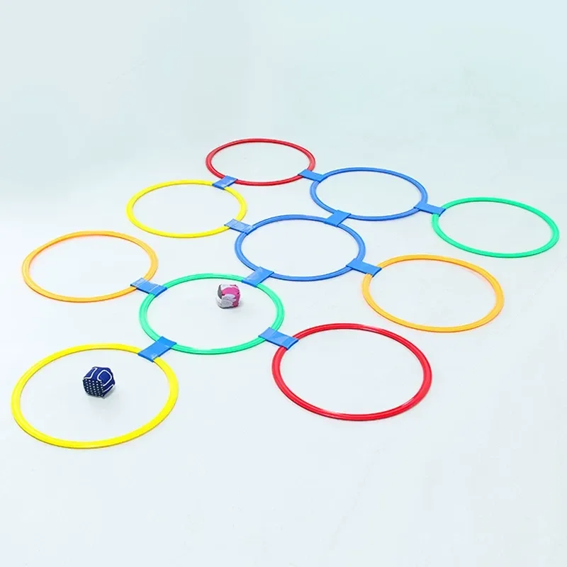 Hopscotch Hopscotch Bouncing Ring Children's Sensory Integration Training Equipment Outdoor Sports Games Home Physical