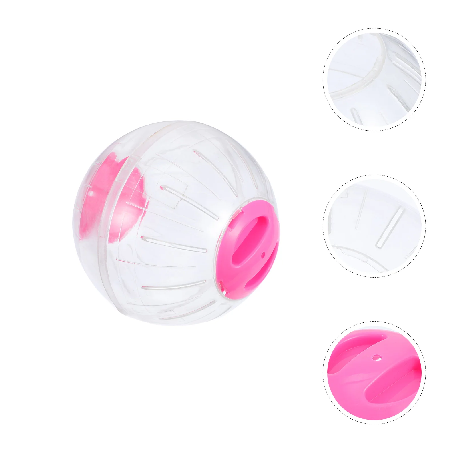 

Hamster Running Ball Activity Toy Pet Wheel Chinchilla Jogging Plastic Exercise Toys
