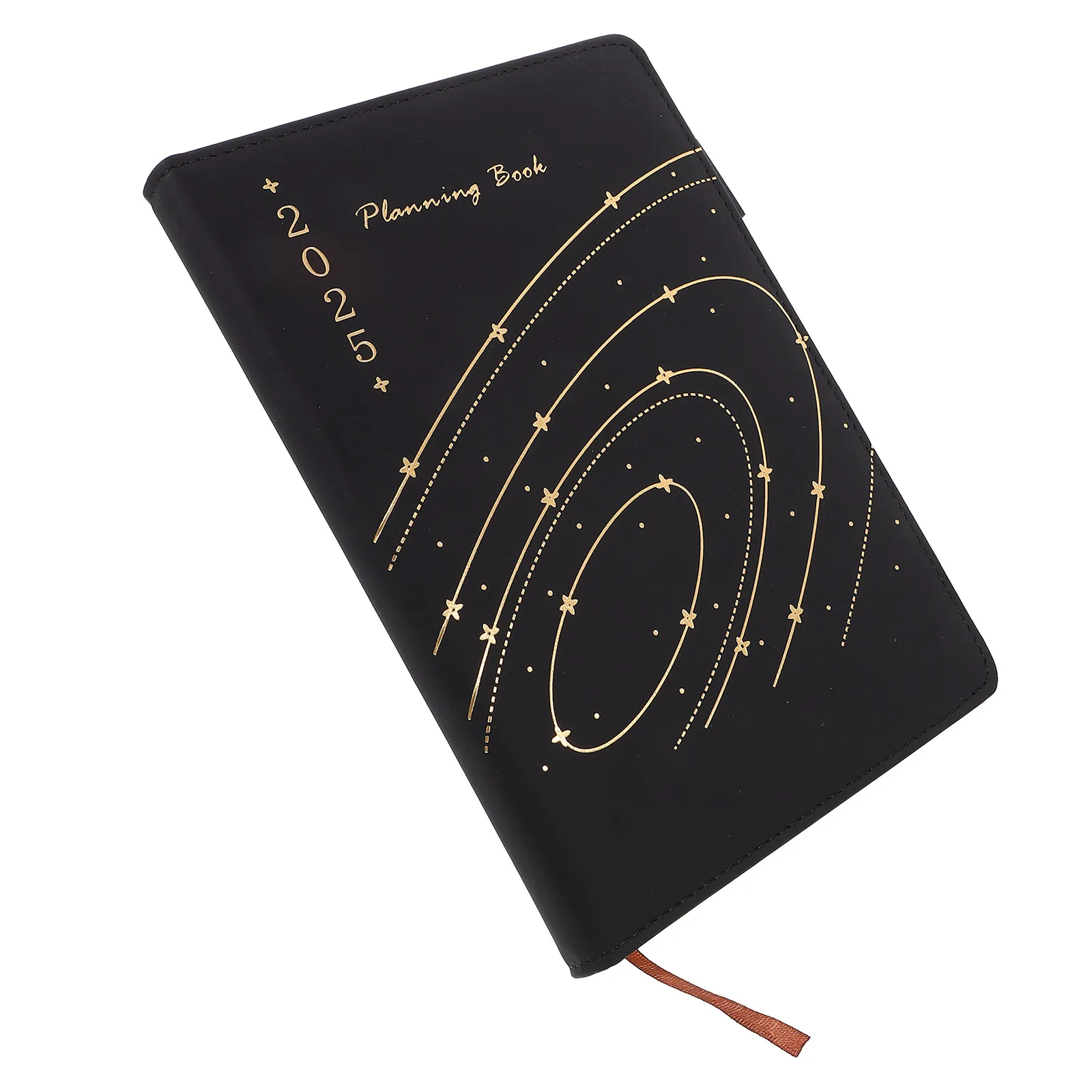 2025-daily-planner-notebook-academic-schedule-decorative-office-agenda-portable-notebook-organizer-book-multi-function-planner