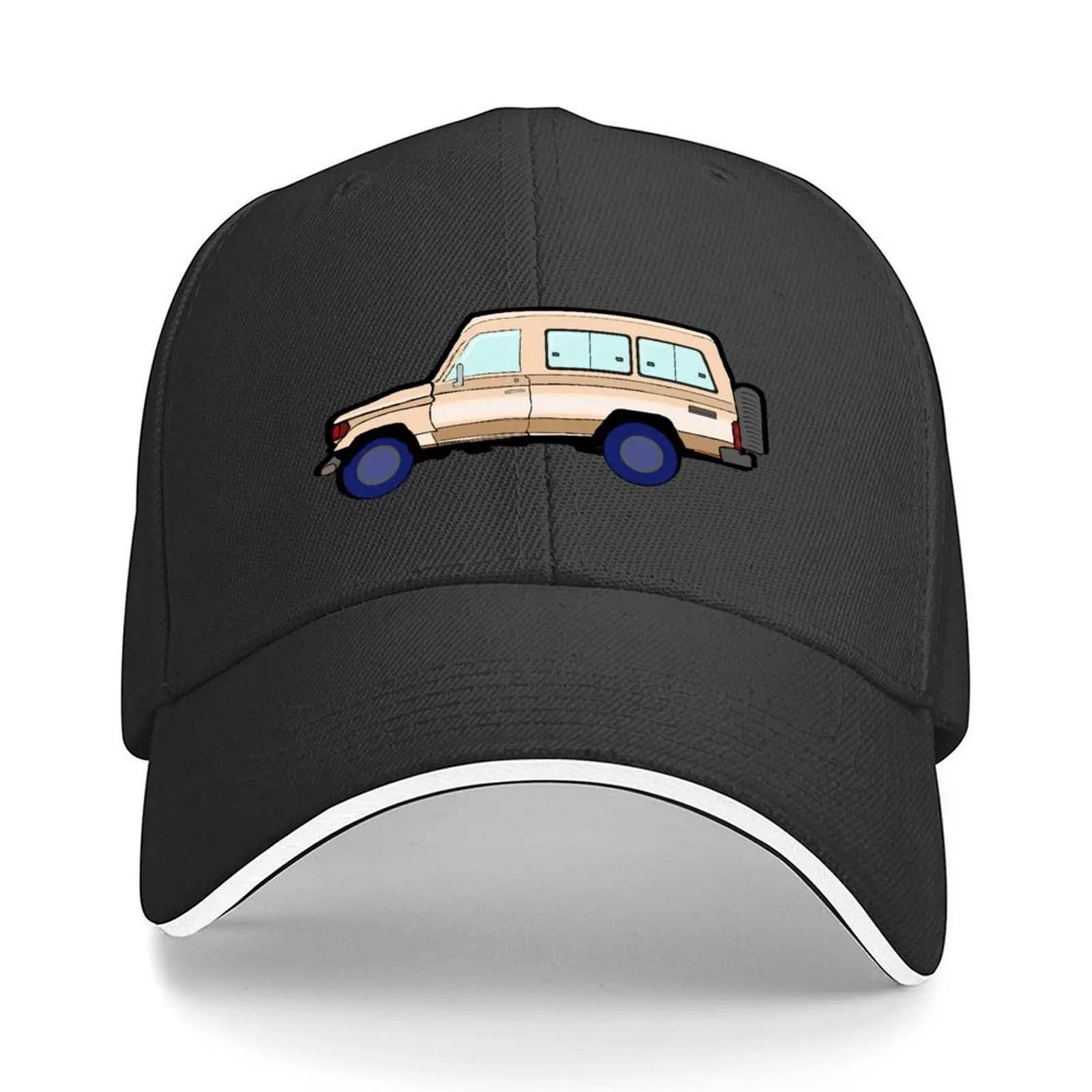 

Troopy Baseball Cap Snap Back Hat Golf Wear Golf Cap Kids Hat Hats Man Women's
