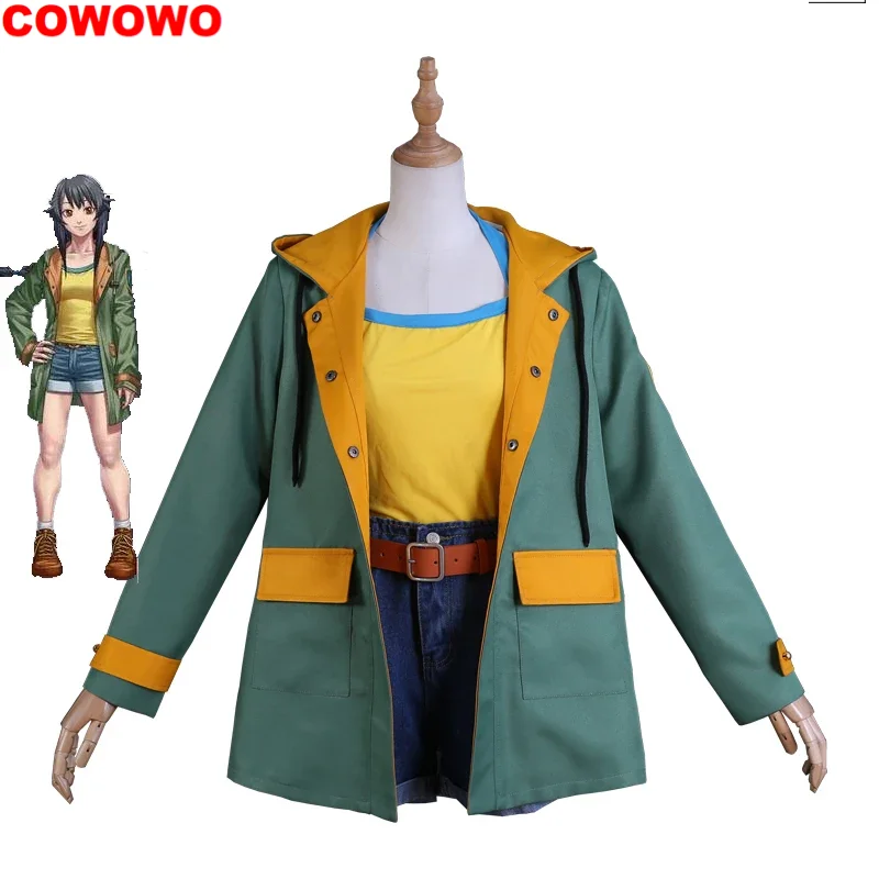 

Game Raging Loop Serizawa Chiemi Cosplay Costume Women Cute Party Suit Coat Shirt Pants Halloween Carnival Uniform Custom Made