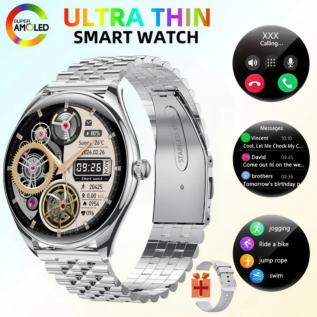 MT55 Smart Watch 1.43 Inch Amo - Outdoor Sport Day 评论和价格