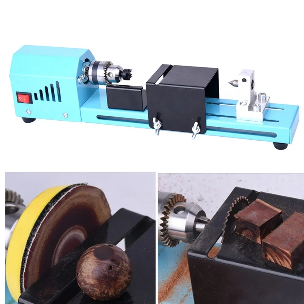 150W Lathe Beads Machine Kit 4000-7000RPM Miniature Buddha Lathe Drill Rotary Tool 7 Level Of Adjustable Speed Power Tool