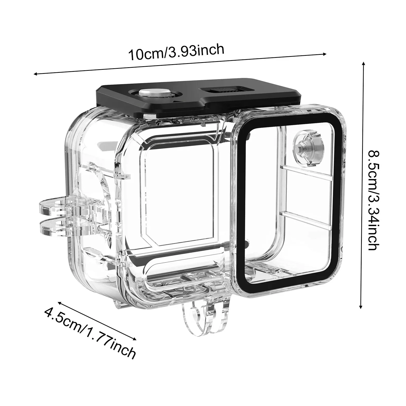 غطاء مقاوم للماء الغطاء الواقي تحت الماء 45 متر الغوص شل الغوص الحال بالنسبة Insta360 Ace Pro 2 / Pro ملحقات الكاميرا الرياضية