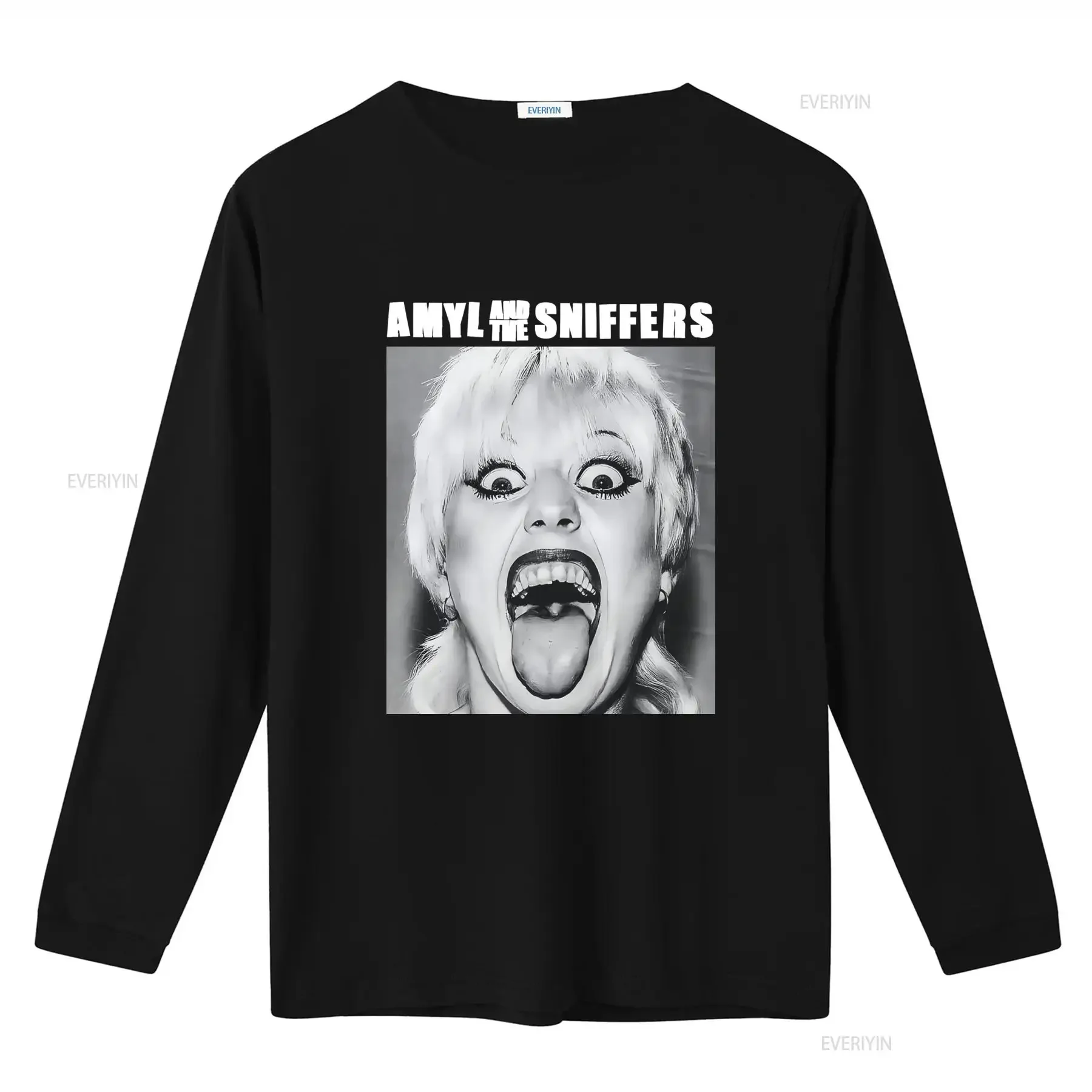 Amyl And The Sniffers Band No More Tear T Shirt Available In Full Sizes From S To 5XL vintage Washed Versatile Unisex