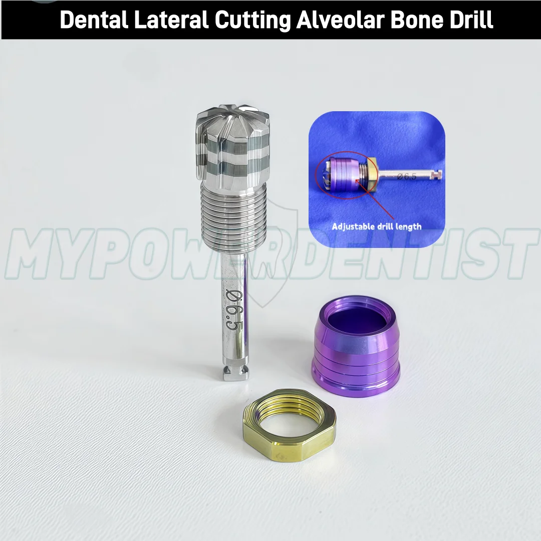 6.5 Dental Lateral Drill Approach Reamer Sinus Lift Cutting Alveolar Bone LASR Drill