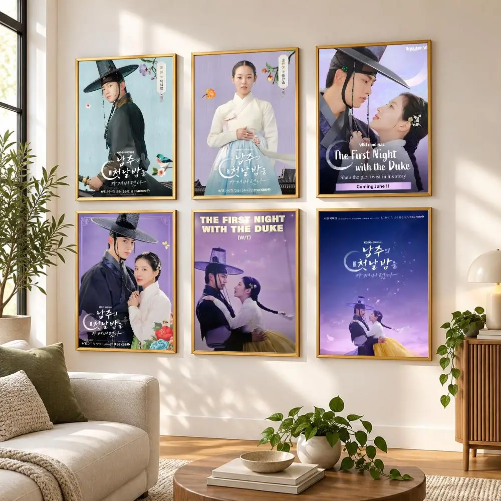 T-The First Night with the Duke Poster HD art sticky wall waterproof home living room bedroom bar aesthetic decoration