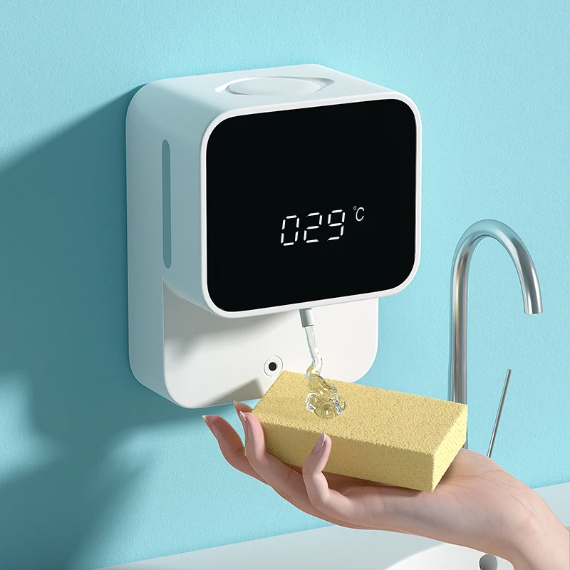 Customizable Dispenser automatici di sapone liquido Intelligence Piccoli dispenser elettronici bianchi di sapone liquido nordico