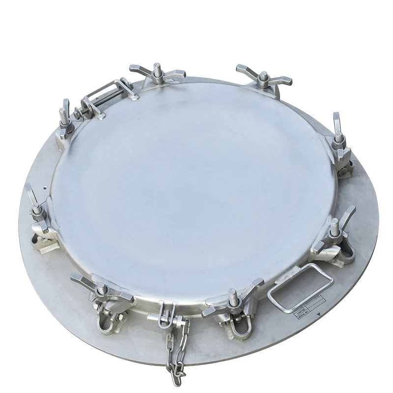 

Tank Container Heavy-Duty Stainless Steel DN500 Manhole Cover