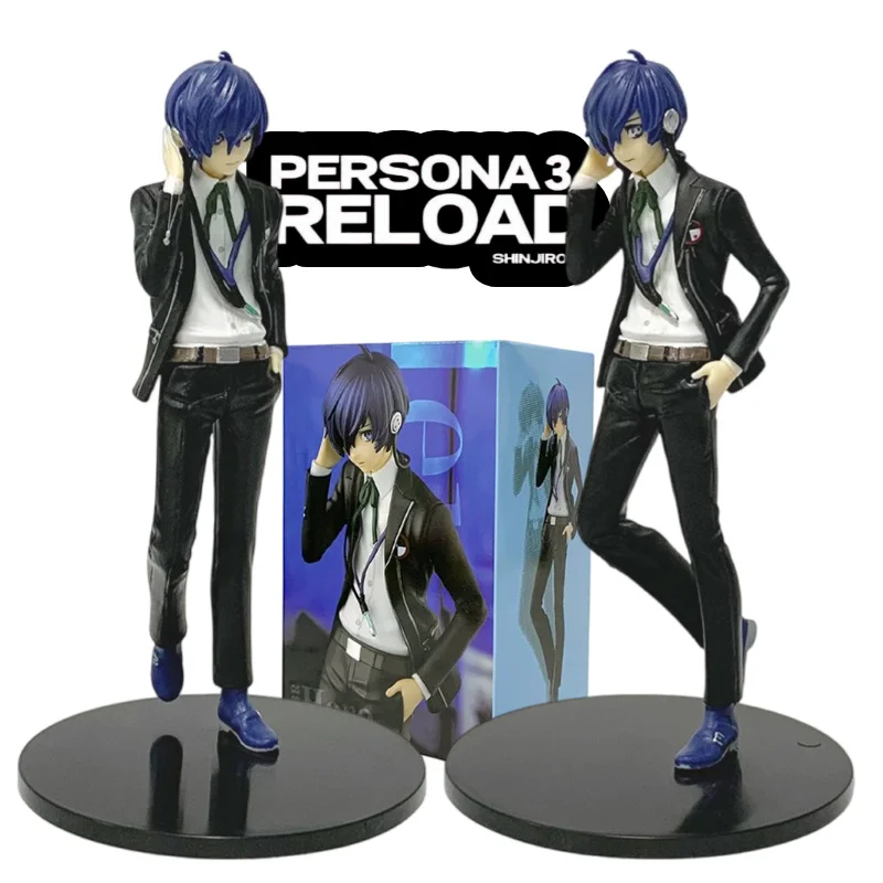 17CM Anime  Figure  Yuuki Makoto Persona 3 Action PVC Model Desktop Ornament Collect Toys  Festival Gifts