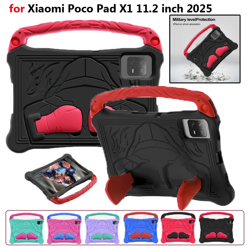 

Для Xiaomi Poco Pad X1 11,2 дюйма 2025 Pad8 8 Pro 11,2 дюйма Pad2 7 6 5 Pro 11 дюймов Redmi Pad SE 11 дюймов 2023 противоударный чехол EVA Cover
