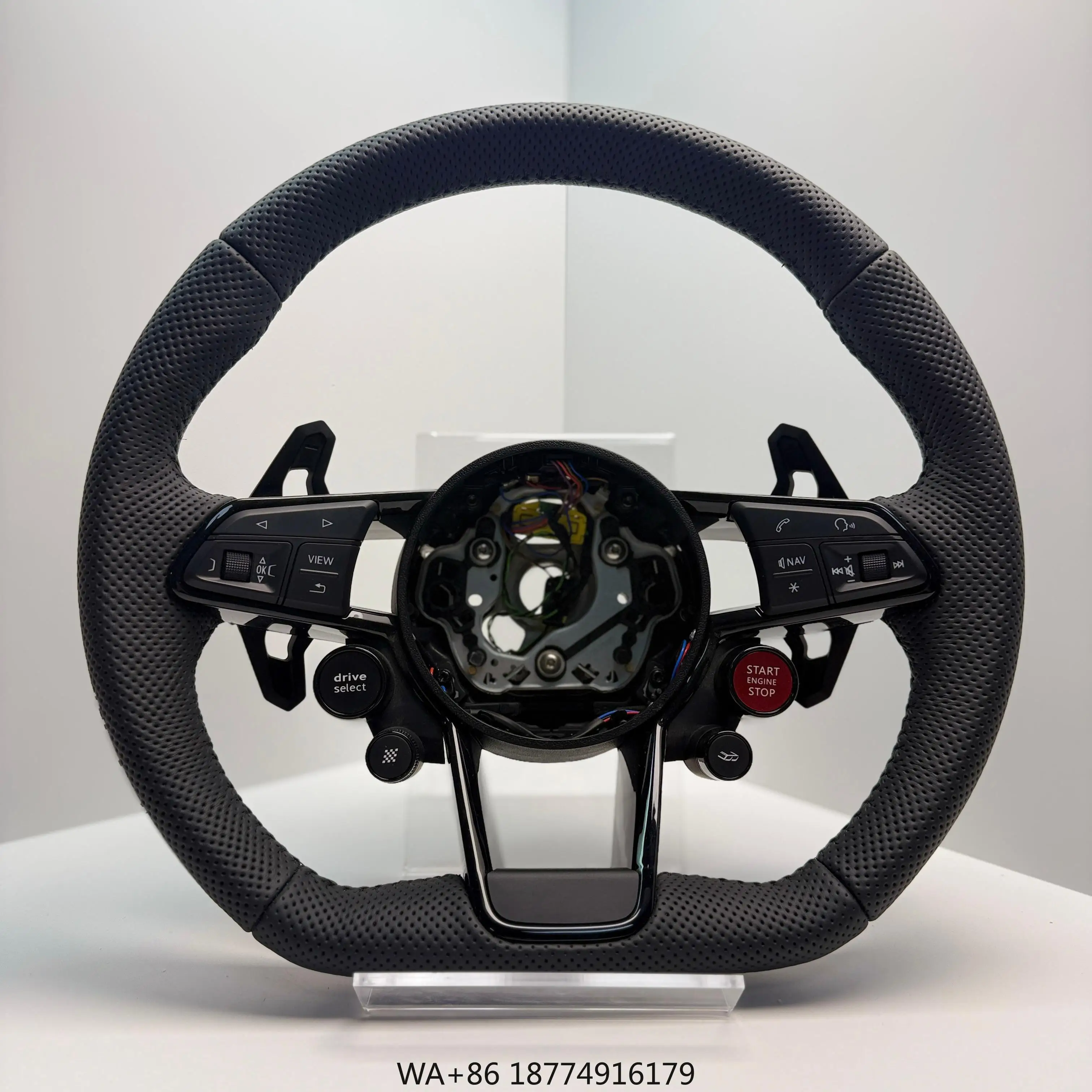 

Кожаный руль A3 S3 S4 S5, совместимый с моделями A8 RS5 R8 RS6 A7 Q5 RS4 RS3