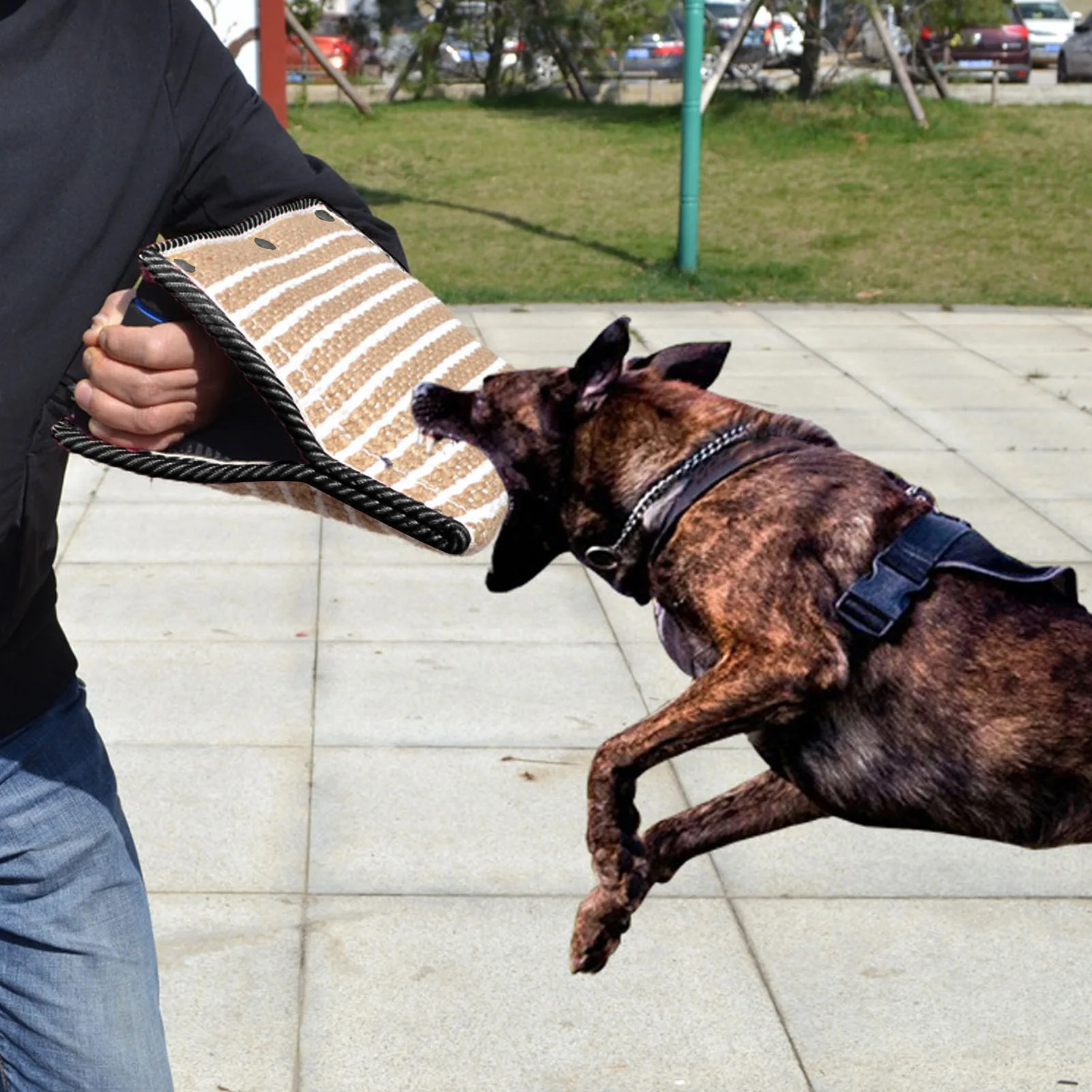 

Многофункциональная джутовая игрушка-подушка для дрессировки собак с удобной ручкой, безопасная для прикусывания, для собак мелких, средних и крупных пород