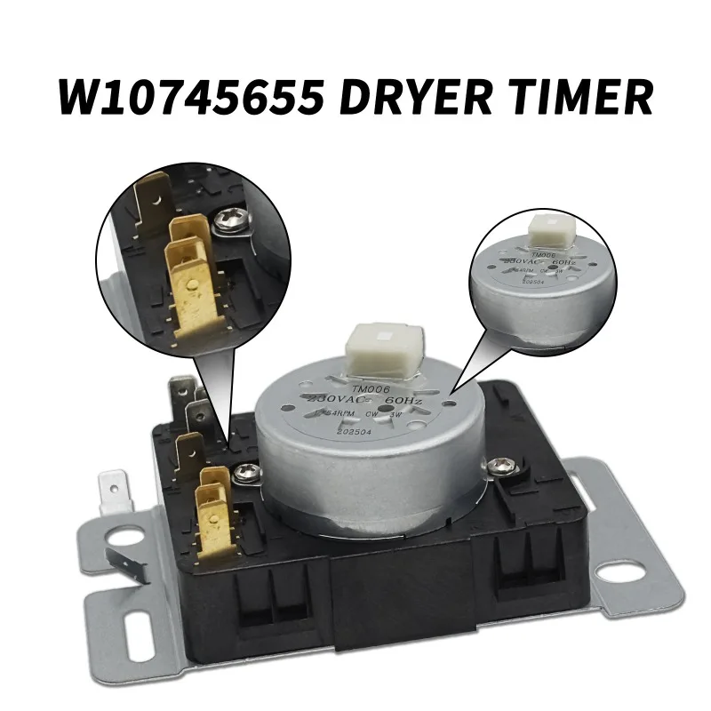 

W10745655 dryer timer 418-619-20-b5 dryer dryer timer 230v